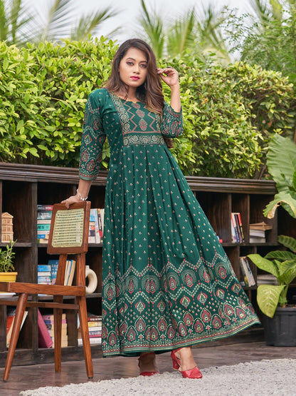 Akansha Vol 1 Rangjyot One Piece Gown