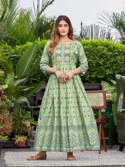 Akansha Vol 1 Rangjyot One Piece Gown