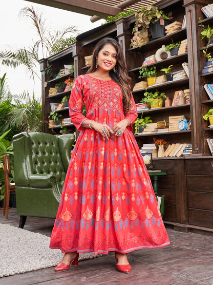 Akansha Vol 1 Rangjyot One Piece Gown