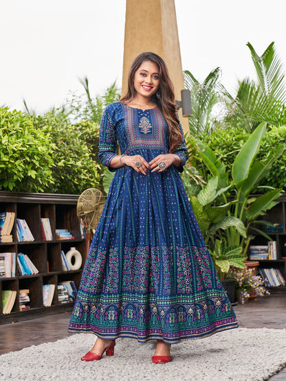 Akansha Vol 1 Rangjyot One Piece Gown