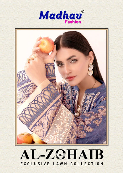 Al-Zohaib Madhav Fashion Karachi Salwar Suits