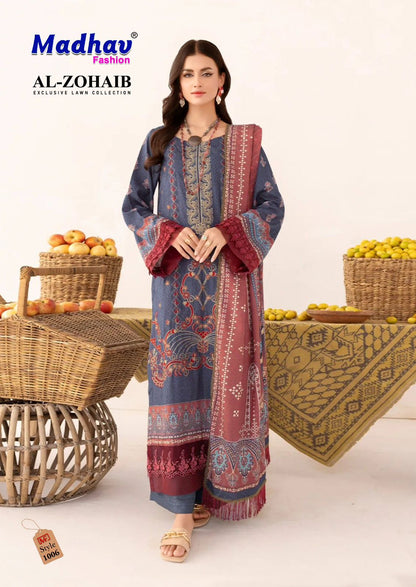 Al-Zohaib Madhav Fashion Karachi Salwar Suits