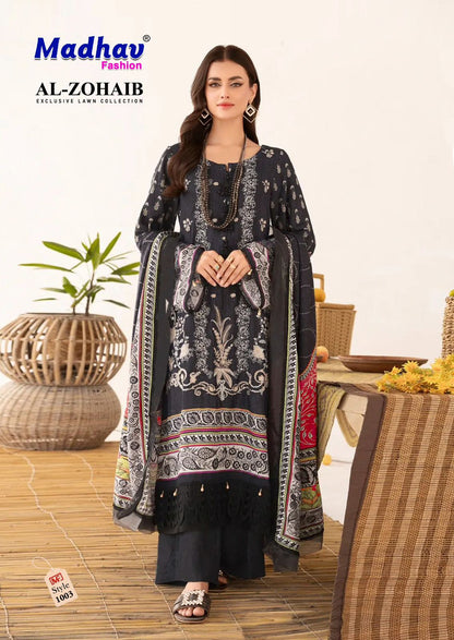 Al-Zohaib Madhav Fashion Karachi Salwar Suits