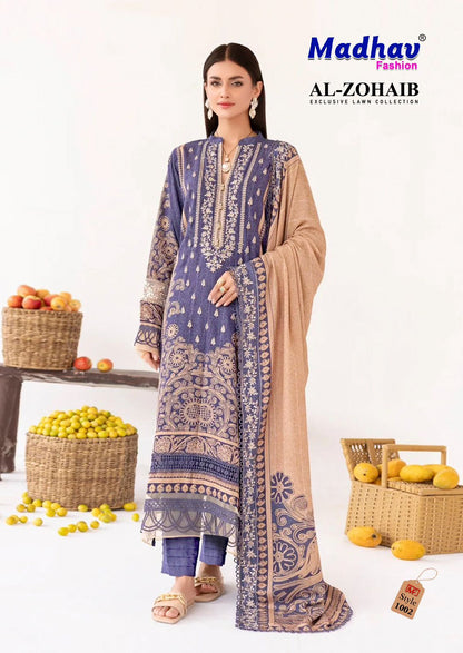 Al-Zohaib Madhav Fashion Karachi Salwar Suits