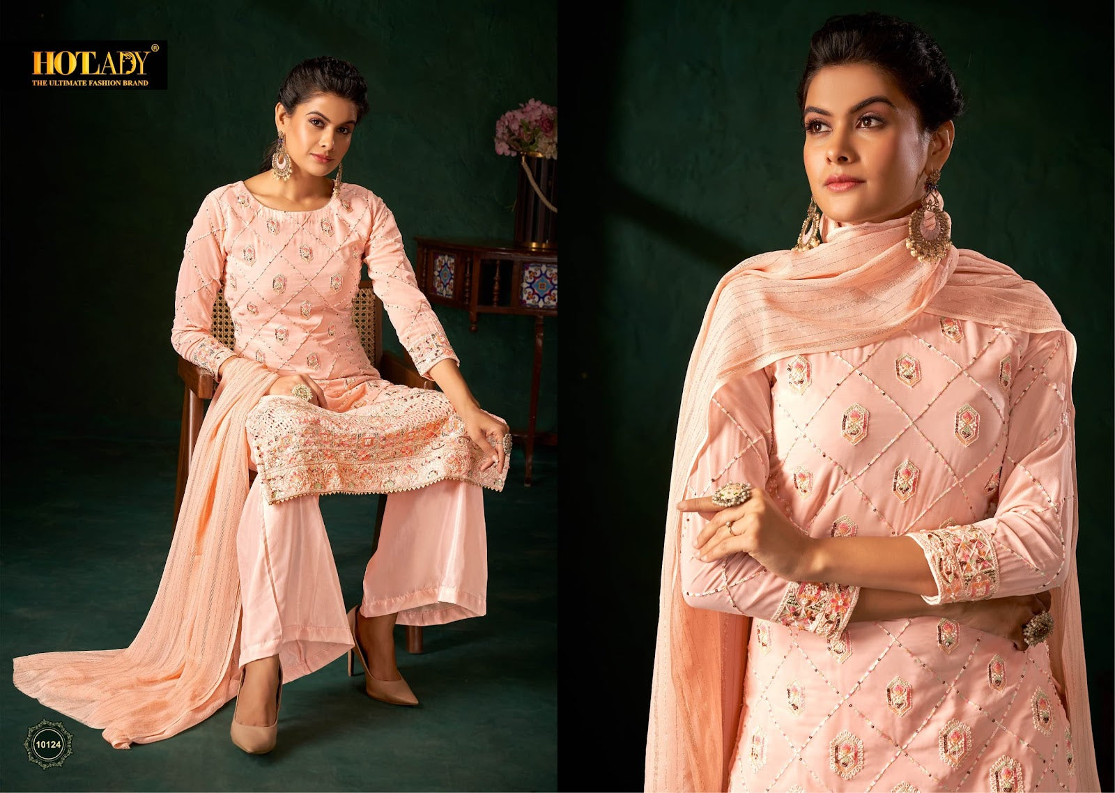 Alankaar Vol 4 Hot Lady Viscose Plazzo Style Suits