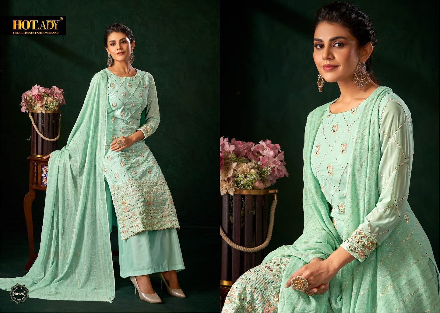 Alankaar Vol 4 Hot Lady Viscose Plazzo Style Suits