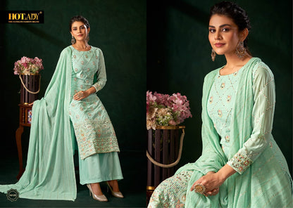 Alankaar Vol 4 Hot Lady Viscose Plazzo Style Suits