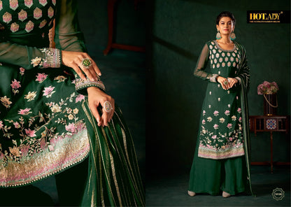 Alankaar Vol 4 Hot Lady Viscose Plazzo Style Suits