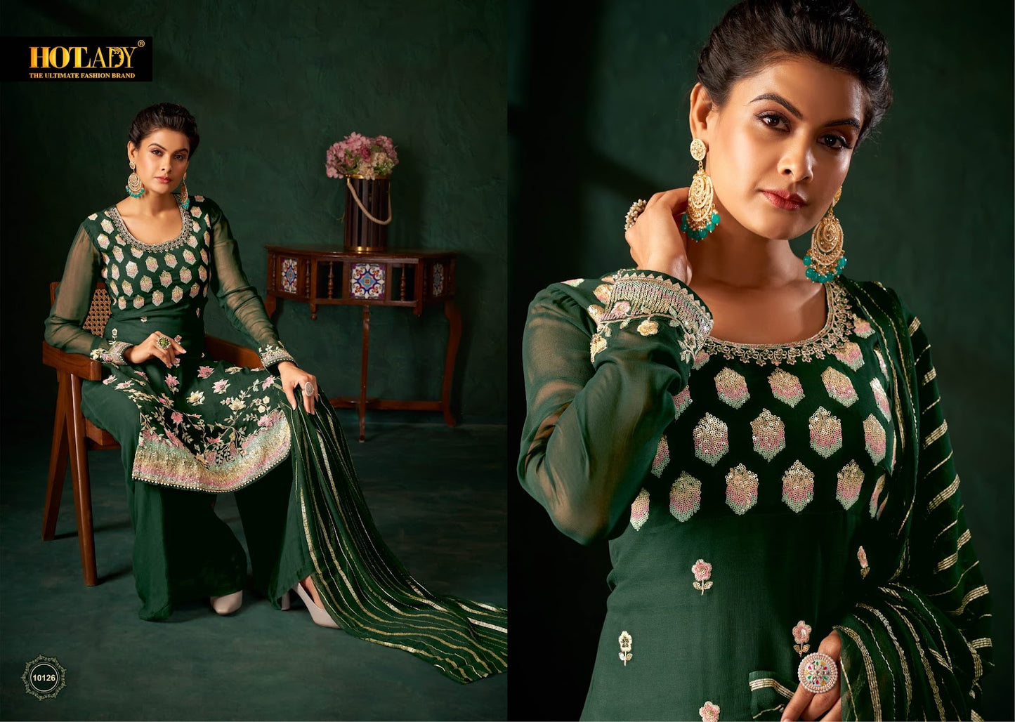 Alankaar Vol 4 Hot Lady Viscose Plazzo Style Suits