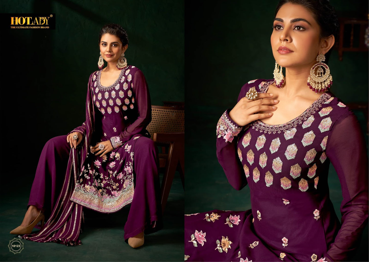 Alankaar Vol 4 Hot Lady Viscose Plazzo Style Suits