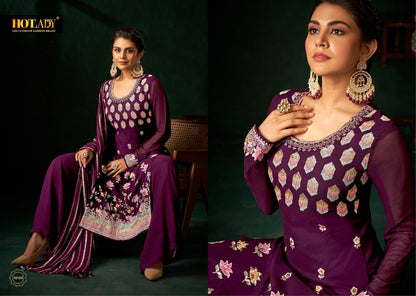 Alankaar Vol 4 Hot Lady Viscose Plazzo Style Suits
