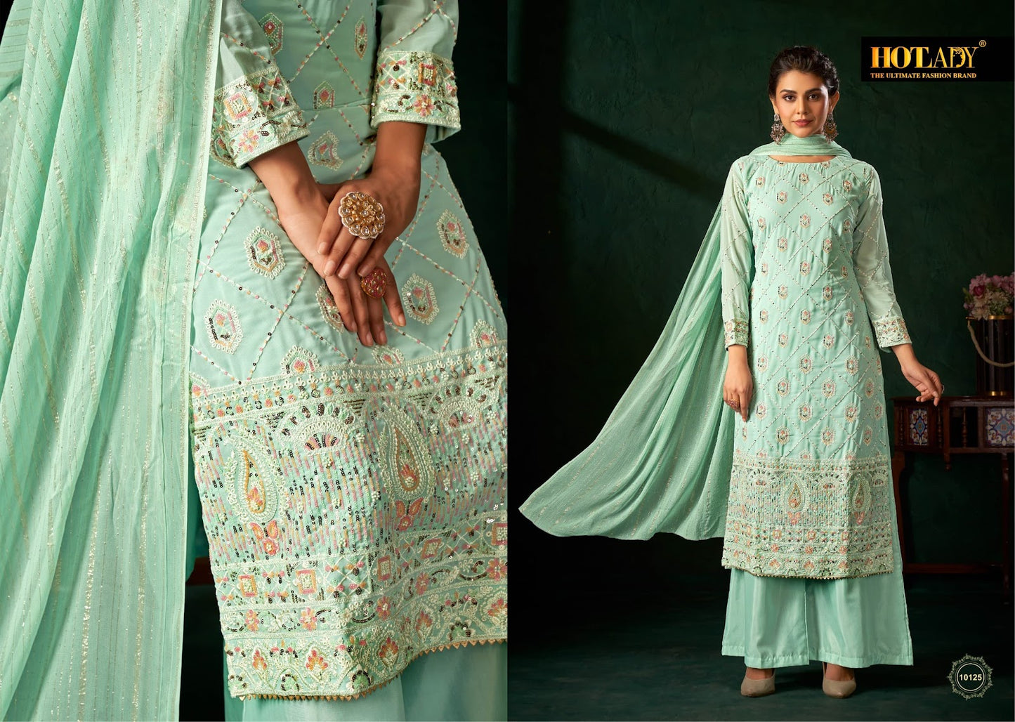 Alankaar Vol 4 Hot Lady Viscose Plazzo Style Suits