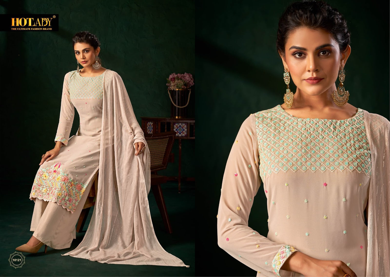 Alankaar Vol 4 Hot Lady Viscose Plazzo Style Suits