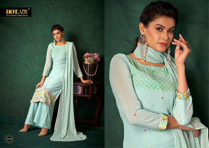 Alankaar Vol 4 Hot Lady Viscose Plazzo Style Suits