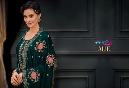 Alie Vipul Georgette Pant Style Suits