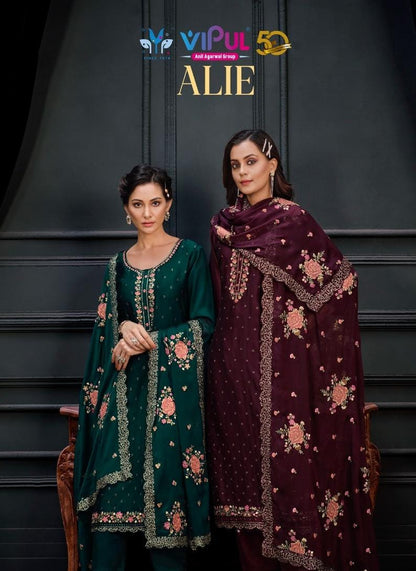 Alie Vipul Georgette Pant Style Suits