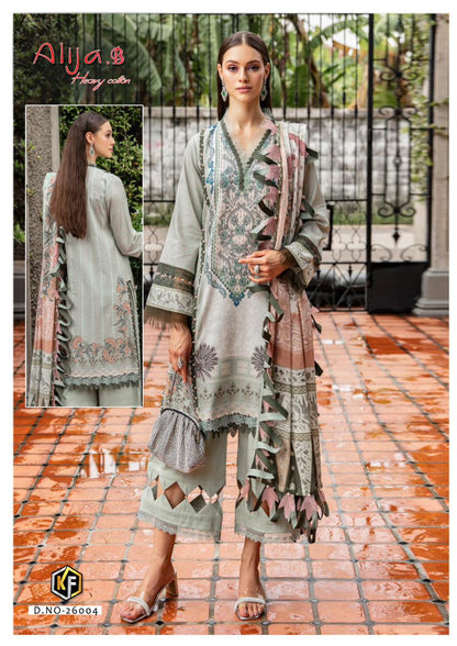 Alija B Vol 26 Keval Fab Cotton Karachi Salwar Suits