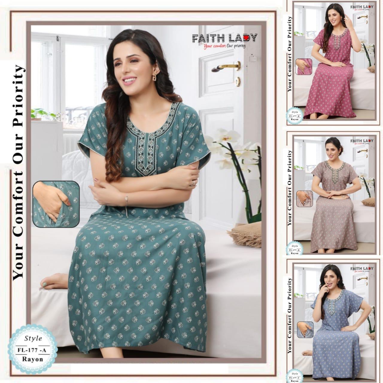 Aline 2211 Faith Lady Night Gowns