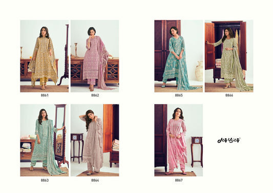 Almari Jay Vijay Cotton Pant Style Suits