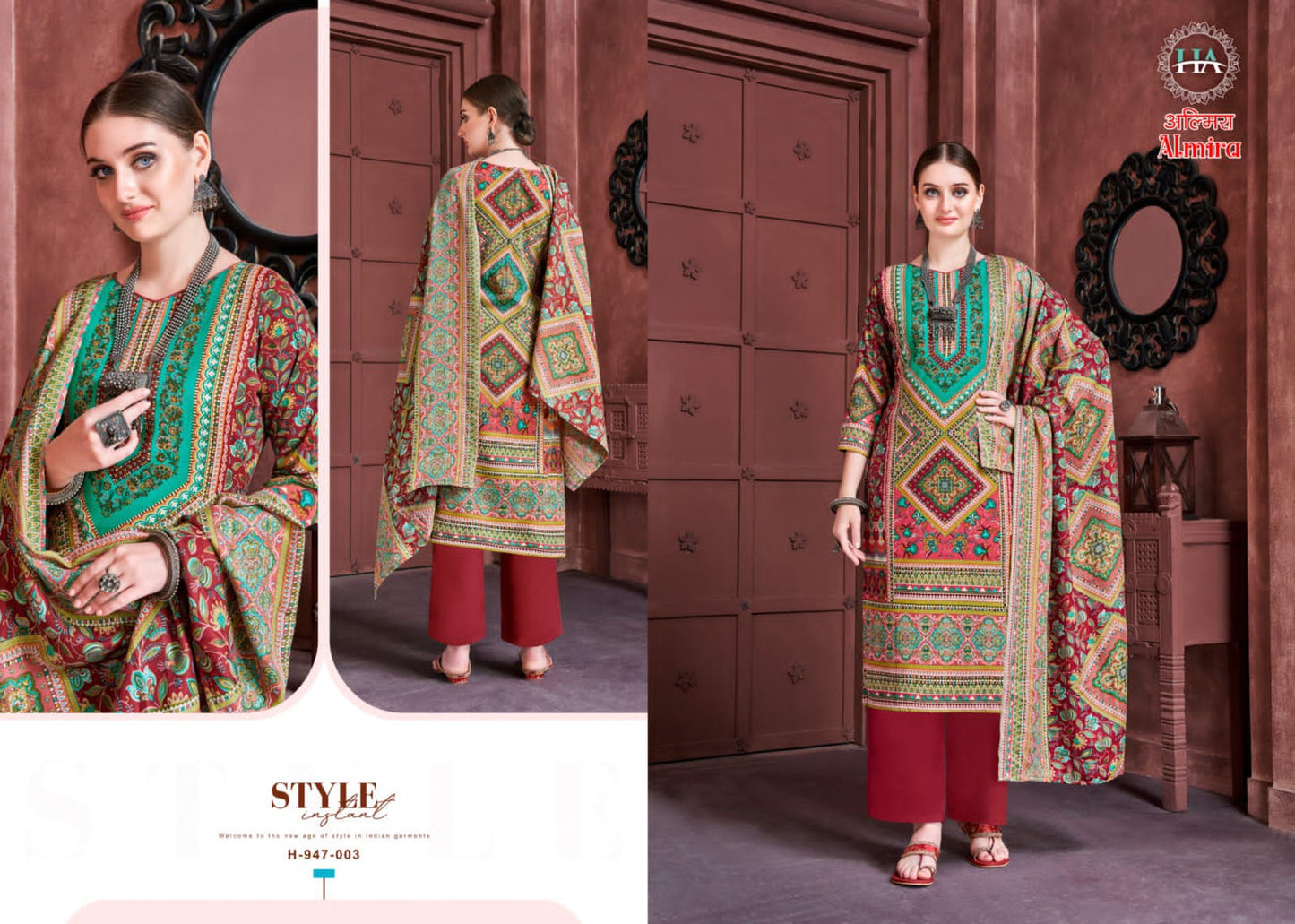 Almira Harshit Fashion Fancy Pashmina Suits