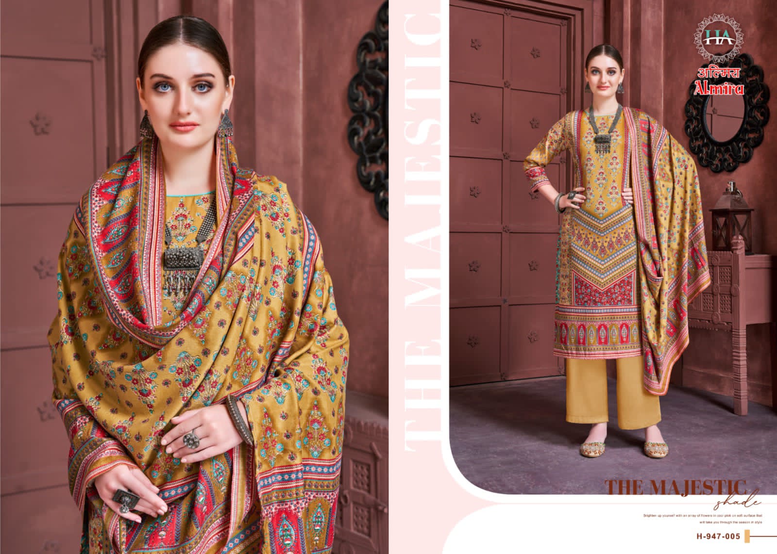 Almira Harshit Fashion Fancy Pashmina Suits