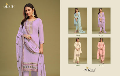 Almora Vol 9 Alizeh Georgette Pant Style Suits