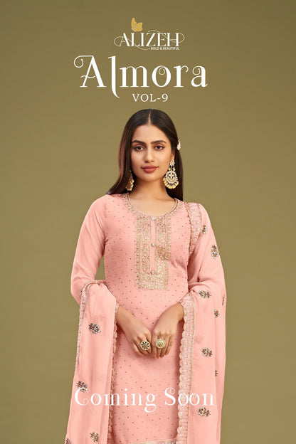Almora Vol 9 Alizeh Georgette Pant Style Suits