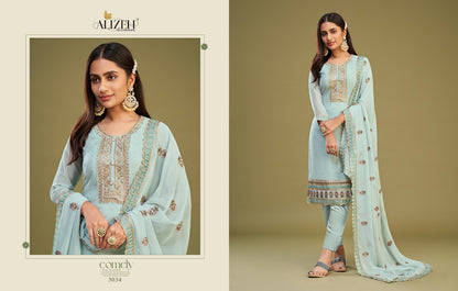 Almora Vol 9 Alizeh Georgette Pant Style Suits