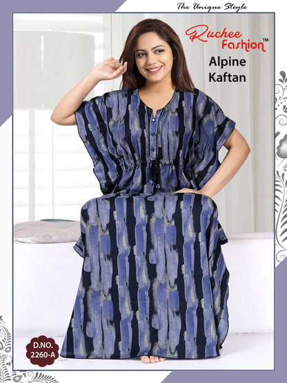 Alpine-2002 Ruchee Fashion Kaftan Nighty