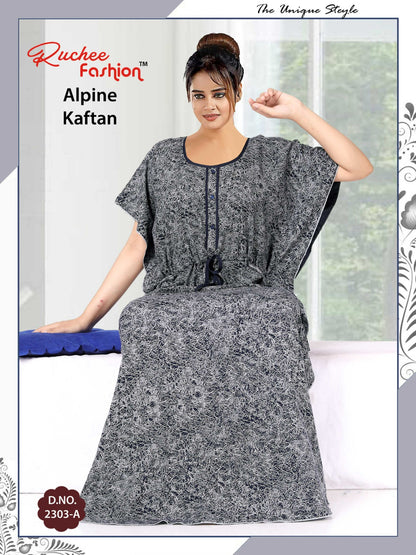 Alpine-2002 Ruchee Fashion Kaftan Nighty