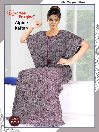 Alpine-2002 Ruchee Fashion Kaftan Nighty