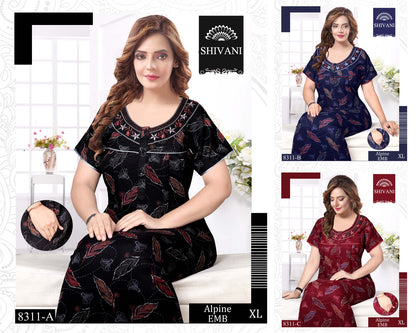 Alpine-2002 Shivani Night Gowns