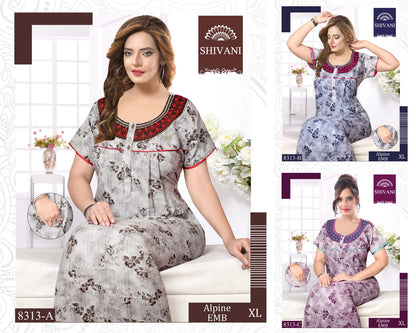 Alpine-2002 Shivani Night Gowns