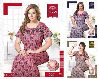 Alpine-2002 Shivani Night Gowns