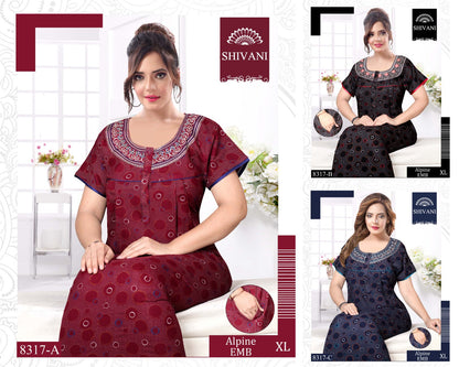 Alpine-2002 Shivani Night Gowns