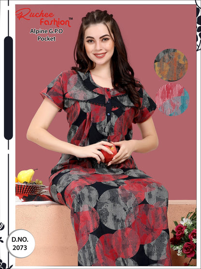 Alpine-2912 Ruchee Fashion Night Gowns