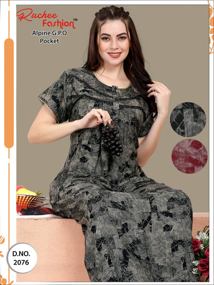 Alpine-2912 Ruchee Fashion Night Gowns