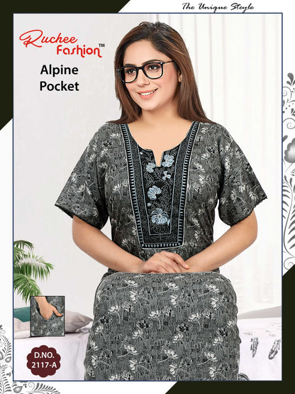 Alpine-A-2501 Ruchee Fashion Night Gowns