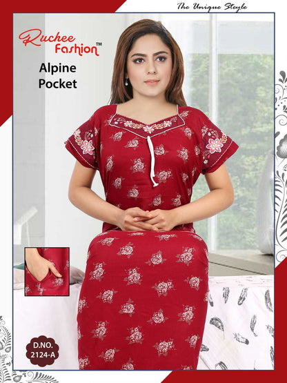 Alpine-A-2501 Ruchee Fashion Night Gowns