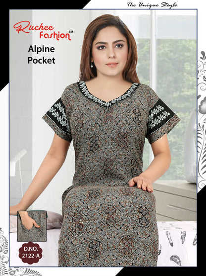 Alpine-A-2501 Ruchee Fashion Night Gowns