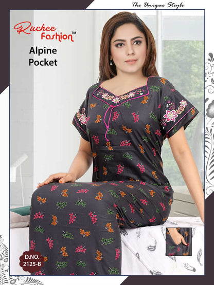 Alpine-A-2501 Ruchee Fashion Night Gowns