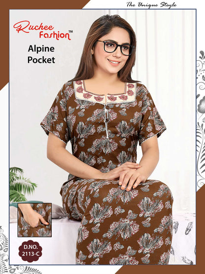 Alpine-A-2501 Ruchee Fashion Night Gowns