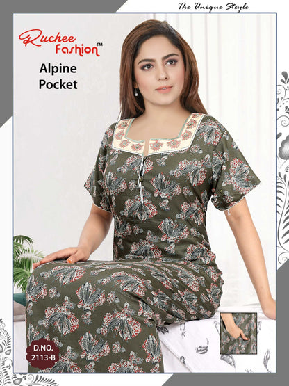 Alpine-A-2501 Ruchee Fashion Night Gowns