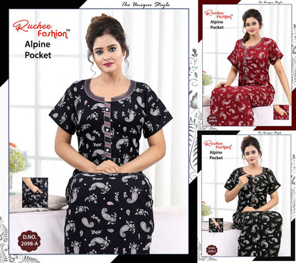 Alpine Pocket-0801 Ruchee Fashion Night Gowns