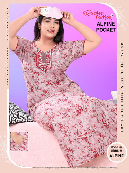 Alpine Pocket 211123 A Ruchee Fashion Night Gowns