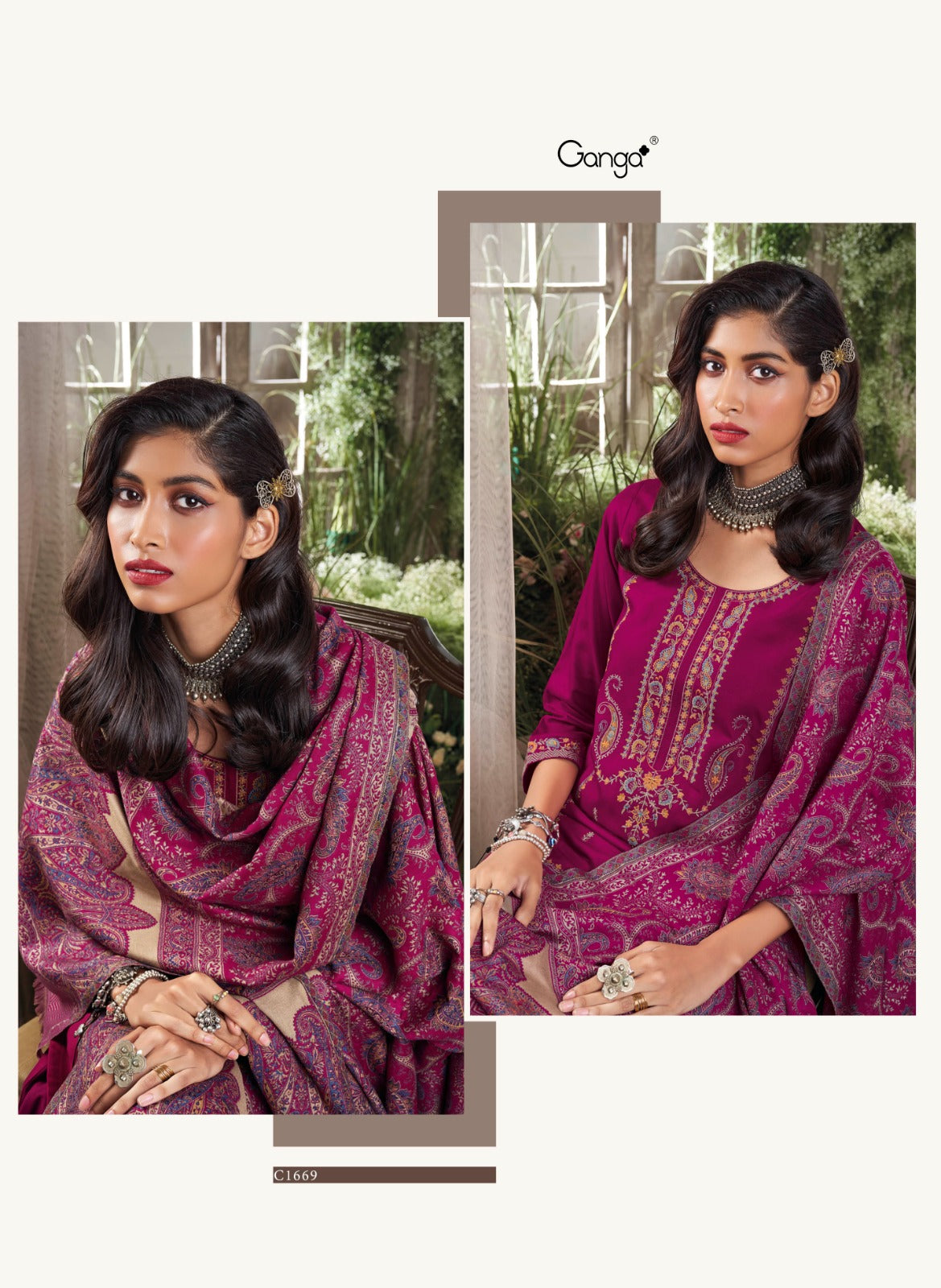 Amaranta Ganga Pashmina Suits