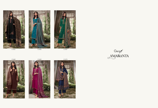 Amaranta Ganga Pashmina Suits