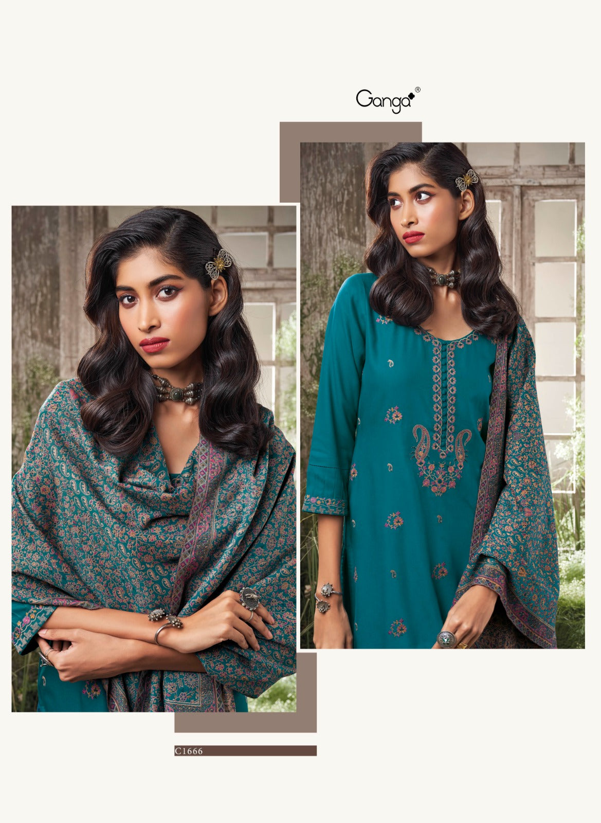 Amaranta Ganga Pashmina Suits