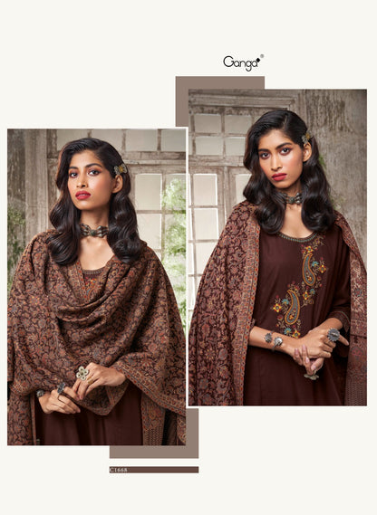 Amaranta Ganga Pashmina Suits