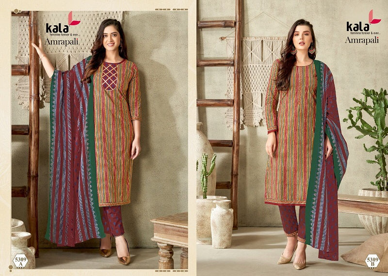 Amarpali Vol 1 Kala Cotton Readymade Pant Style Suits